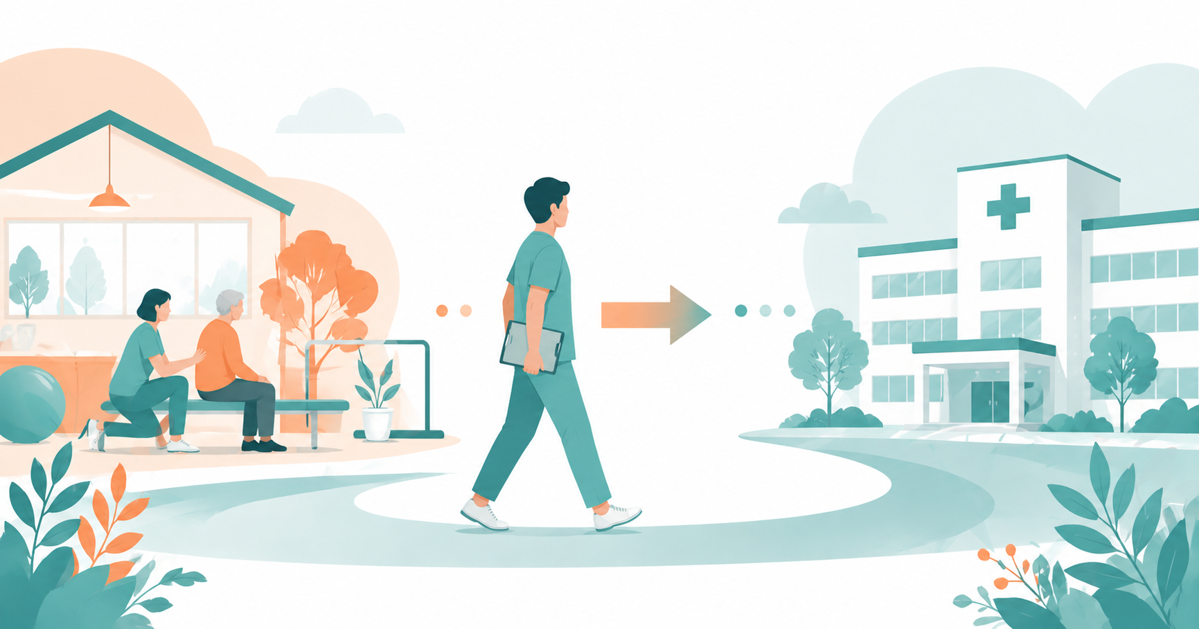 デイサービスから病院への転職は可能？8年目PTが現実を解説